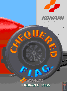 Chequered Flag Title Screen